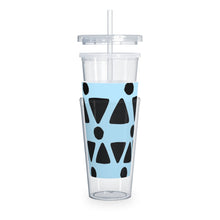 Load image into Gallery viewer, Plastic Tumbler with Straw