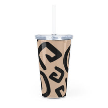 Load image into Gallery viewer, Plastic Tumbler with Straw