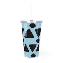 Load image into Gallery viewer, Plastic Tumbler with Straw