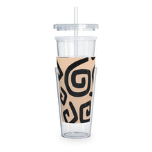 Load image into Gallery viewer, Plastic Tumbler with Straw