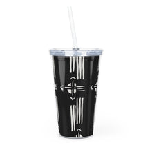 Load image into Gallery viewer, Plastic Tumbler with Straw