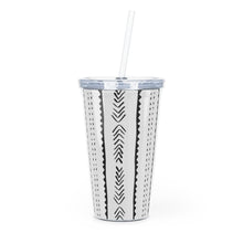 Load image into Gallery viewer, Plastic Tumbler with Straw