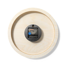 Load image into Gallery viewer, Wooden Wall Clock