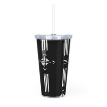 Load image into Gallery viewer, Plastic Tumbler with Straw