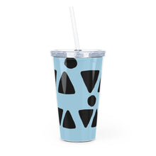 Load image into Gallery viewer, Plastic Tumbler with Straw