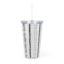 Load image into Gallery viewer, Plastic Tumbler with Straw