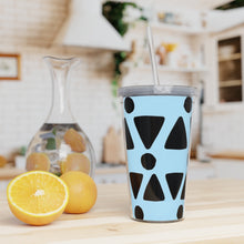 Load image into Gallery viewer, Plastic Tumbler with Straw