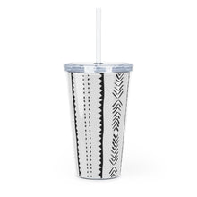 Load image into Gallery viewer, Plastic Tumbler with Straw