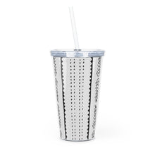 Load image into Gallery viewer, Plastic Tumbler with Straw