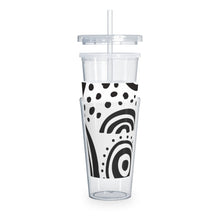 Load image into Gallery viewer, Plastic Tumbler with Straw