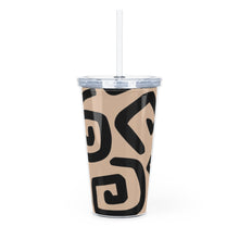 Load image into Gallery viewer, Plastic Tumbler with Straw