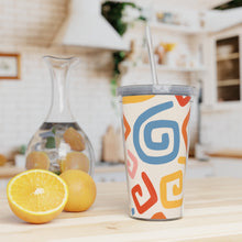 Load image into Gallery viewer, Plastic Tumbler with Straw
