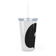 Load image into Gallery viewer, Plastic Tumbler with Straw
