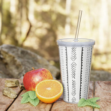 Load image into Gallery viewer, Plastic Tumbler with Straw
