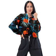 Load image into Gallery viewer, Women’s cropped windbreaker
