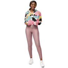Load image into Gallery viewer, Women’s cropped windbreaker
