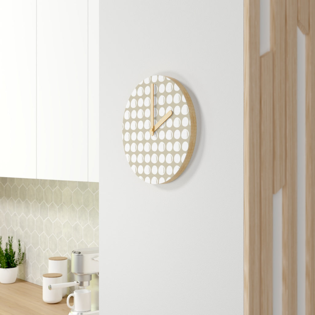 Wooden Wall Clock