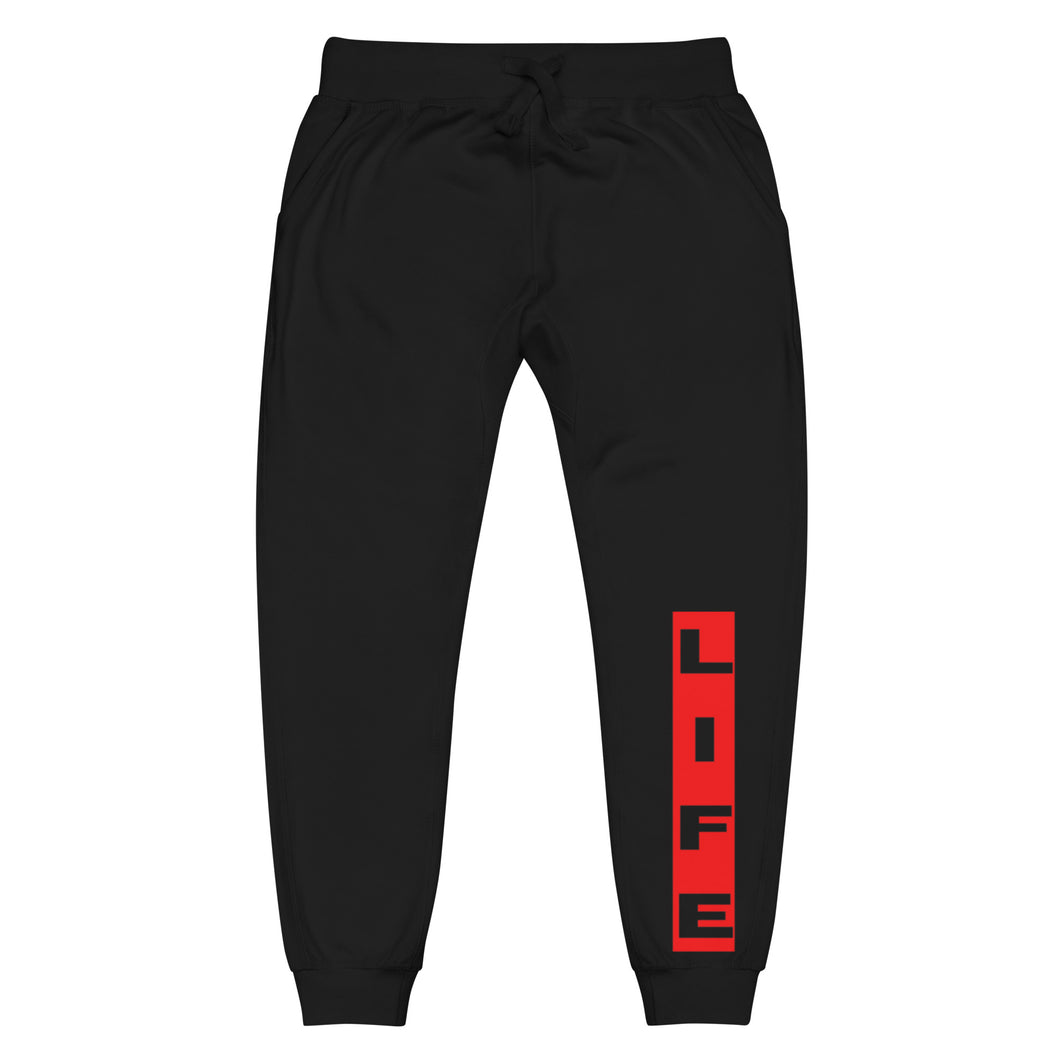 Unisex fleece sweatpants